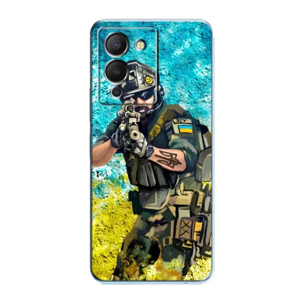 Чехол с рисунком «ЗСУ Воин» для Infinix Note 12 (G96) Чехол с рисунком «ЗСУ Воин» для Infinix Note 12 (G96)