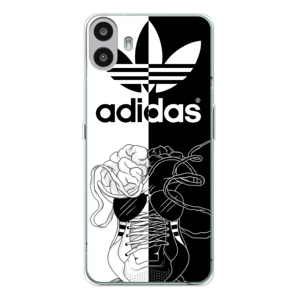 Чехол с рисунком «Adidas шнурки» для Nothing CMF Phone 1 Чехол с рисунком «Adidas шнурки» для Nothing CMF Phone 1