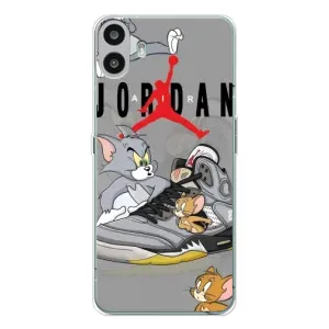 Силиконовый Чехол Nike Air Jordan на Носинг СМФ Фон 1 (Air Jordan)