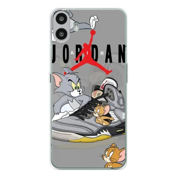 Чехол с рисунком «Air Jordan» для Nothing CMF Phone 1 Чехол с рисунком «Air Jordan» для Nothing CMF Phone 1
