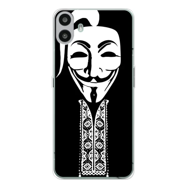 Чохол з малюнком «Анонімус» для Nothing CMF Phone 1 Чохол з малюнком «Анонімус» для Nothing CMF Phone 1