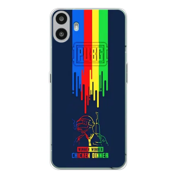 Чехол с рисунком «Арт Пабг» для Nothing CMF Phone 1 Чехол с рисунком «Арт Пабг» для Nothing CMF Phone 1