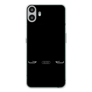 Силіконовий бампер з картинкою машини на Nothing CMF Phone 1 (Сілует Audi)