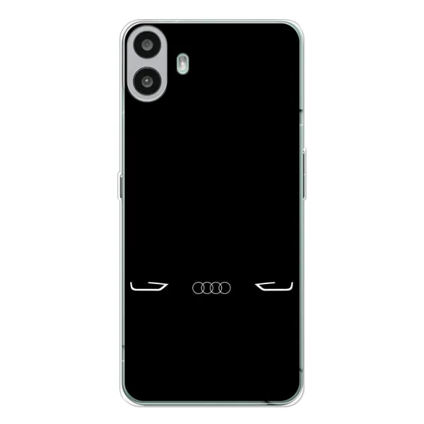 Чохол з малюнком «Сілует Audi» для Nothing CMF Phone 1 Чохол з малюнком «Сілует Audi» для Nothing CMF Phone 1