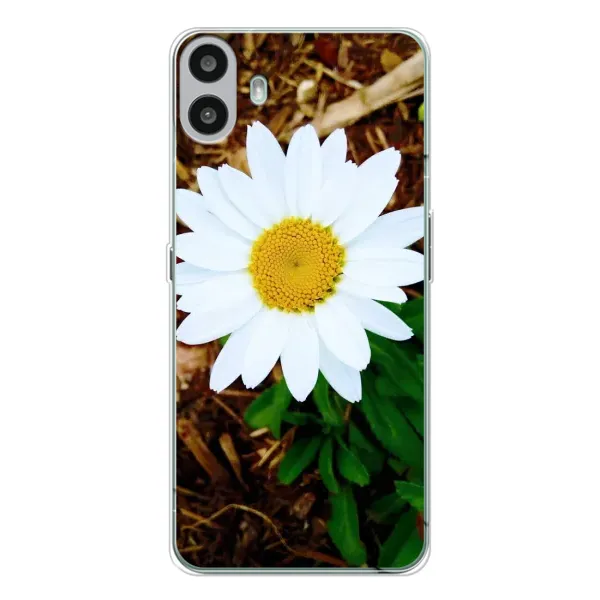 Чехол с рисунком «Белая ромашка» для Nothing CMF Phone 1 Чехол с рисунком «Белая ромашка» для Nothing CMF Phone 1