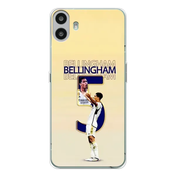 Чехол с рисунком «Беллингем ,Реал 5» для Nothing CMF Phone 1