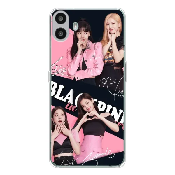 Чехол с рисунком «BLACKPINK» для Nothing CMF Phone 1 Чехол с рисунком «BLACKPINK» для Nothing CMF Phone 1