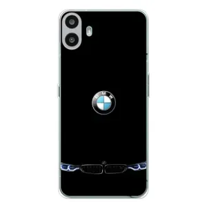 Силіконовий бампер з картинкою машини на Nothing CMF Phone 1 (Чорний BMW)