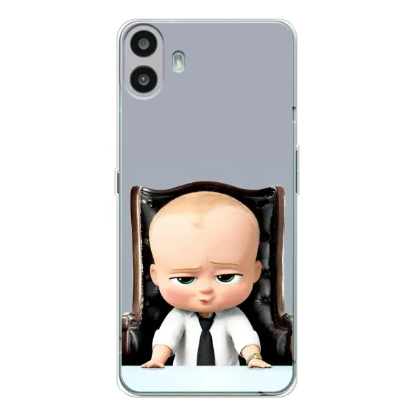 Чехол с рисунком «BOSS» для Nothing CMF Phone 1 Чехол с рисунком «BOSS» для Nothing CMF Phone 1