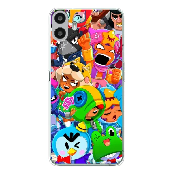 Чехол с рисунком «Brawl-Stars» для Nothing CMF Phone 1 Чехол с рисунком «Brawl-Stars» для Nothing CMF Phone 1