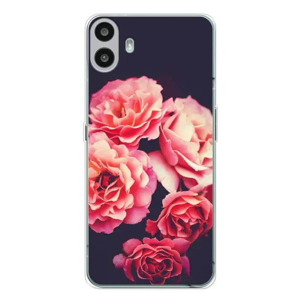 Чехол с рисунком «Бутоны» для Nothing CMF Phone 1 Чехол с рисунком «Бутоны» для Nothing CMF Phone 1