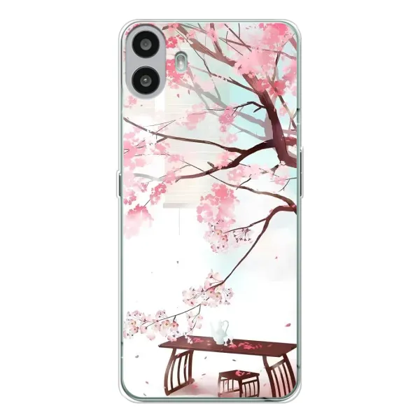 Чехол с рисунком «Чайная церемония» для Nothing CMF Phone 1
