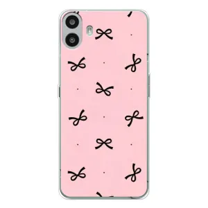 Чохол банти для Nothing CMF Phone 1 (Чорні бантики)
