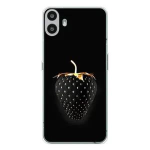Чохол з зображенням смачної їжі для Nothing CMF Phone 1 (Чорна полуниця)