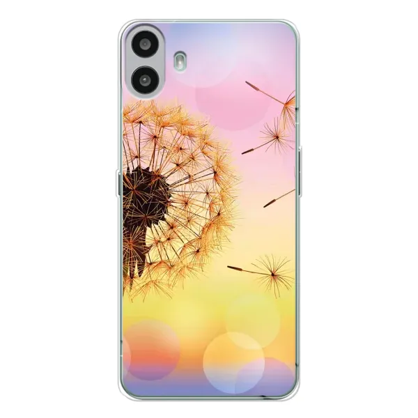 Чехол с рисунком «Цветок-одуванчик» для Nothing CMF Phone 1 Чехол с рисунком «Цветок-одуванчик» для Nothing CMF Phone 1