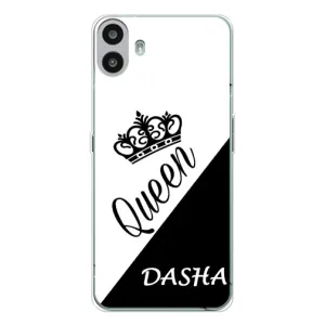 Именные Женские Чехлы для Nothing CMF Phone 1 (DASHA)