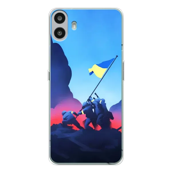 Чехол с рисунком «Деокупація» для Nothing CMF Phone 1 Чехол с рисунком «Деокупація» для Nothing CMF Phone 1