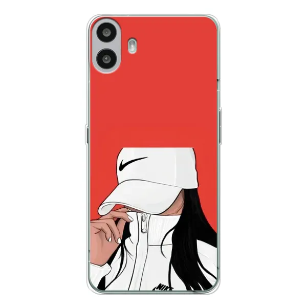 Чехол с рисунком «Девушка Nike» для Nothing CMF Phone 1 Чехол с рисунком «Девушка Nike» для Nothing CMF Phone 1