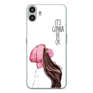 Чехол Стильные девушки на Nothing CMF Phone 1 (Девушка в маске)