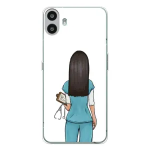 Силиконовый бампер (Работники) на Nothing CMF Phone 1 (Доктор)