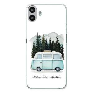 Силіконовий бампер з картинкою машини на Nothing CMF Phone 1 (Будиночок на колесах)