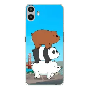 Чехлы с Пандами на Nothing CMF Phone 1 (Друзья)