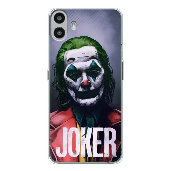 Чехол с рисунком «Джокер» для Nothing CMF Phone 1 Чехол с рисунком «Джокер» для Nothing CMF Phone 1
