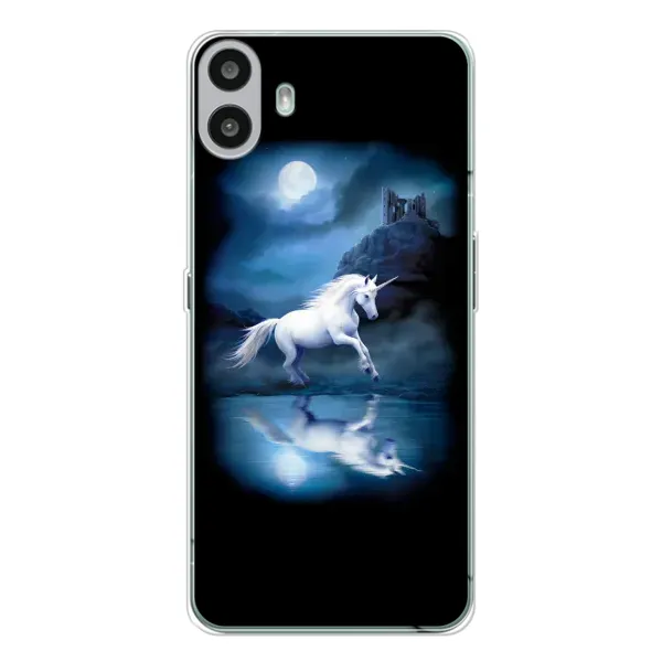 Чехол с рисунком «Единорог» для Nothing CMF Phone 1 Чехол с рисунком «Единорог» для Nothing CMF Phone 1