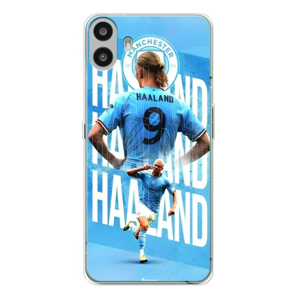 Чехол с рисунком «Erling Haaland» для Nothing CMF Phone 1 Чехол с рисунком «Erling Haaland» для Nothing CMF Phone 1