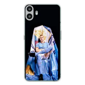 Чохли з принтом на Nothing CMF Phone 1 Футболіст (футболіст Холанн)