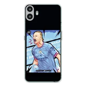 Чохли з принтом на Nothing CMF Phone 1 Футболіст (гол Ерлінг Холанд)