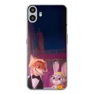 Силиконовый чехол с принтом Зоотрополіс для Nothing CMF Phone 1 (Главные герои)