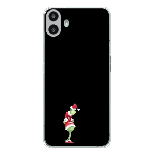 Чехол с рисунком «Гринч на чорном» для Nothing CMF Phone 1 Чехол с рисунком «Гринч на чорном» для Nothing CMF Phone 1