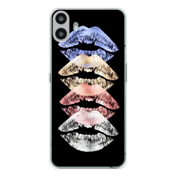 Чехол с рисунком «Губы» для Nothing CMF Phone 1