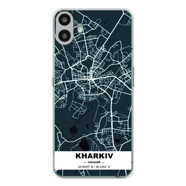 Чехол с рисунком «Харьков» для Nothing CMF Phone 1 Чехол с рисунком «Харьков» для Nothing CMF Phone 1