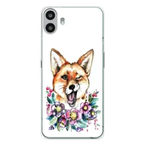Чехол с Лисичкой для Nothing CMF Phone 1 (Хитрая лиса)