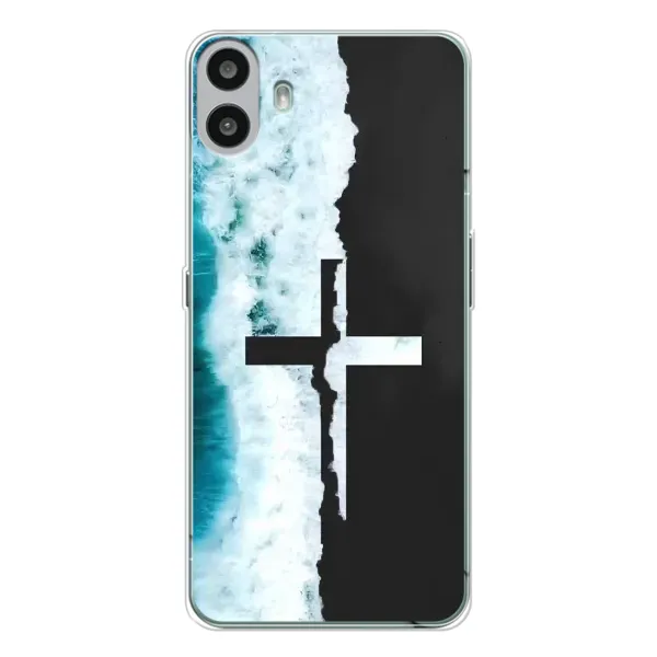 Чехол с рисунком «Хрест» для Nothing CMF Phone 1 Чехол с рисунком «Хрест» для Nothing CMF Phone 1