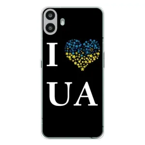 Силиконовый Чехол на Nothing CMF Phone 1 (Я-Украина) (I Love UA)
