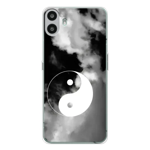Чехол с рисунком «Инь-Янь» для Nothing CMF Phone 1 Чехол с рисунком «Инь-Янь» для Nothing CMF Phone 1