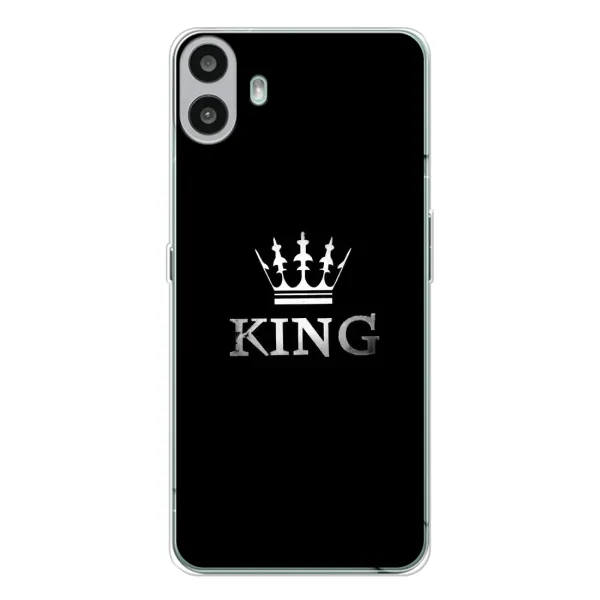 Чехол с рисунком «KING» для Nothing CMF Phone 1 Чехол с рисунком «KING» для Nothing CMF Phone 1
