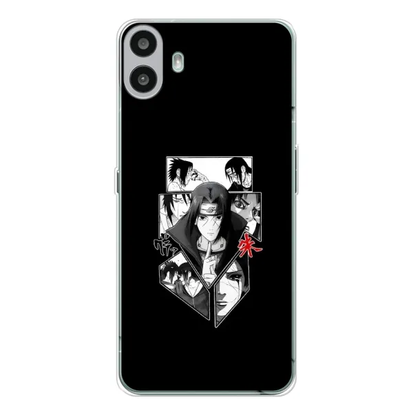 Чехол с рисунком «Коллаж Итачи» для Nothing CMF Phone 1 Чехол с рисунком «Коллаж Итачи» для Nothing CMF Phone 1