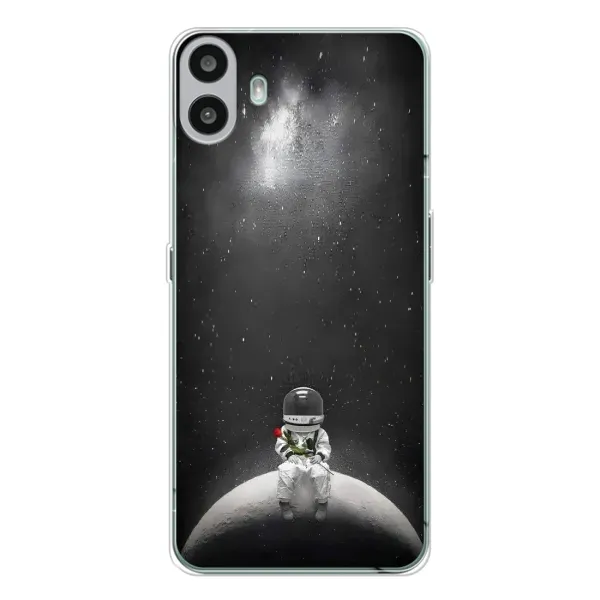 Чехол с рисунком «Космонавт романтик» для Nothing CMF Phone 1 Чехол с рисунком «Космонавт романтик» для Nothing CMF Phone 1