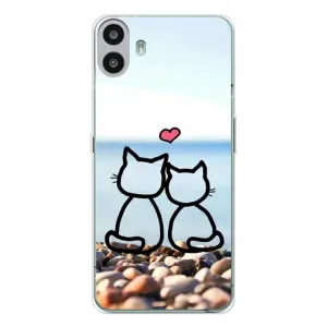 Силиконовые Чехлы Любимому человеку для Nothing CMF Phone 1 (Котейки)