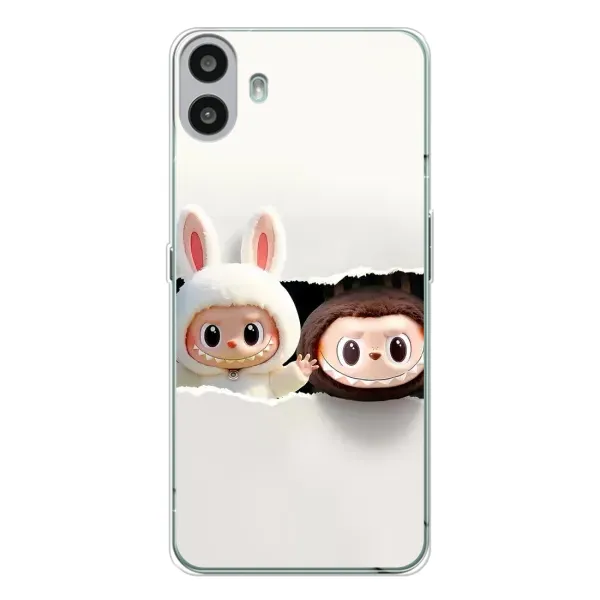 Чохол з малюнком «Фігурки Labubu» для Nothing CMF Phone 1 Чохол з малюнком «Фігурки Labubu» для Nothing CMF Phone 1