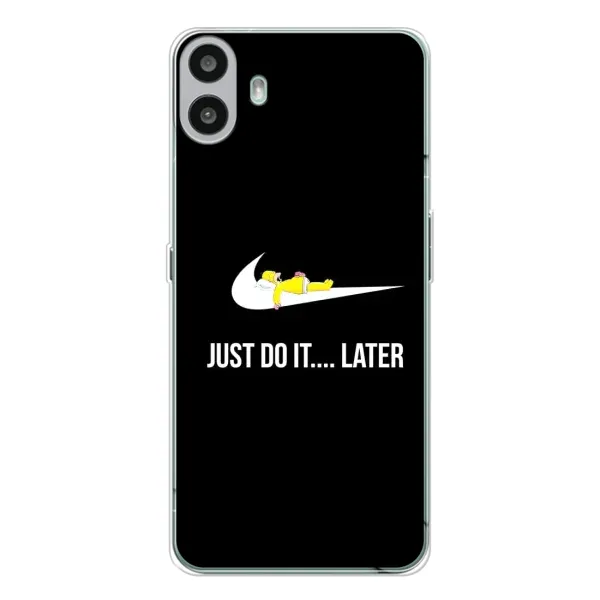 Чехол с рисунком «Later» для Nothing CMF Phone 1 Чехол с рисунком «Later» для Nothing CMF Phone 1
