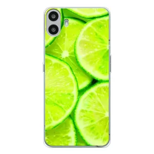 Чохол з зображенням смачної їжі для Nothing CMF Phone 1 (Лайм)