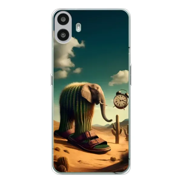 Чехол с рисунком «Лирили ларила» для Nothing CMF Phone 1 Чехол с рисунком «Лирили ларила» для Nothing CMF Phone 1