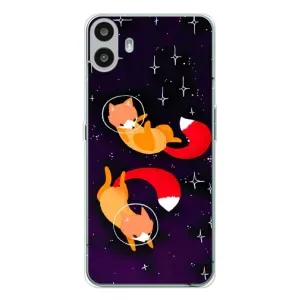 Чехол с Лисичкой для Nothing CMF Phone 1 (Лисы)