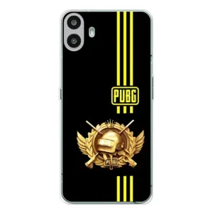 Чохол (TPU) з картинкою "Лого Пабг" на Модель телефону українськими літерами та цифрами виглядатиме так: Нотінг ЦМФ Фон 1. (Логотип PUPG)