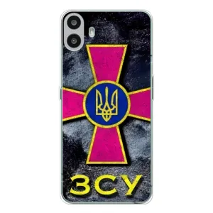 ЗСУ Чехлы (TPU) для Nothing CMF Phone 1 (Лого ЗСУ)